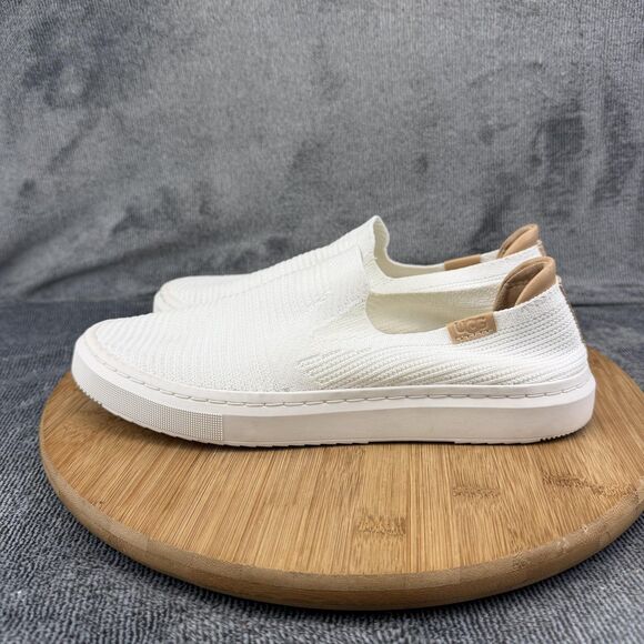 UGG White and Tan Sneakers - Picture 4 of 11